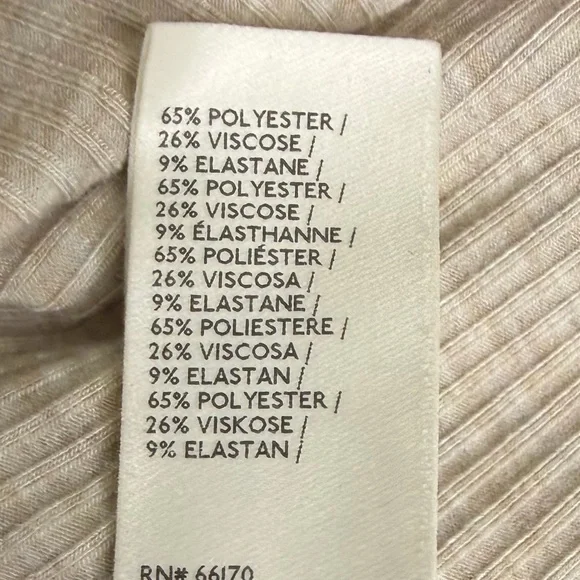 We The Free Ribbed Square Neck Top with Puffed Sleeves Tag Size L - Runs small - Picture 9 of 10